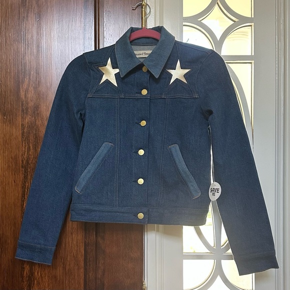 NWT Stoned Immaculate Denim Super Star Jacket – Size XS - Picture 9 of 15